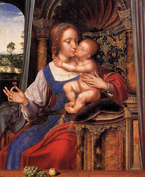 Quentin Matsys The Virgin and Child China oil painting art